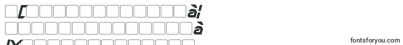 ChromiaBoldItalic-Schriftart – bengalische Schriften